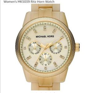 Michael Kors Ritz Horn Watch